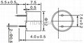 电磁式有源蜂鸣器-VSX1275-3.1kHz-5VDC 3