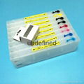 Refillable cartridge for Epson 4880 4800 7600 9600 4000 4400 4450 Printers 1