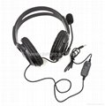 PS4 big headphone Microphone Headset earphone with Microphone Mic Stereo Supper  4