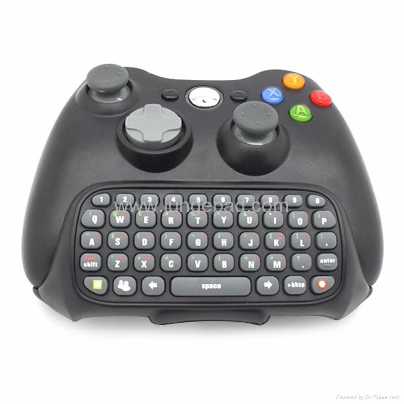 XBOX 360 Wireless Controller Text Messenger Keyboard Chatpad Keypad  5