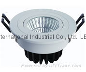 Led COB ceiling downlight,White house，7w 9w