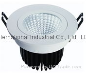 Led COB ceiling downlight,White