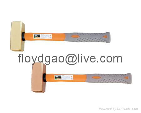 Non-Sparking Non-Magnetic Safety Sledge Hammer For Hazardous ATEX Ex Zones 5