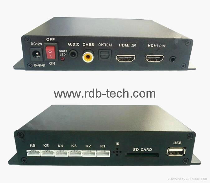 Six button input hdd media player  2