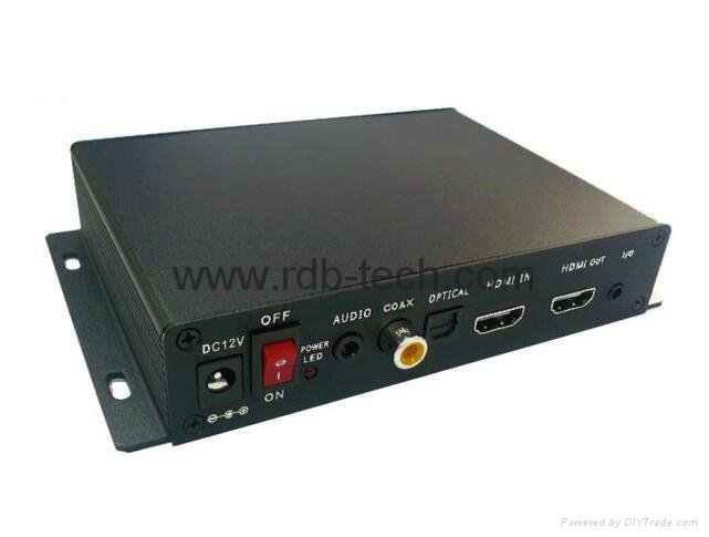 1080P advertising media player with digital optical 5.1 