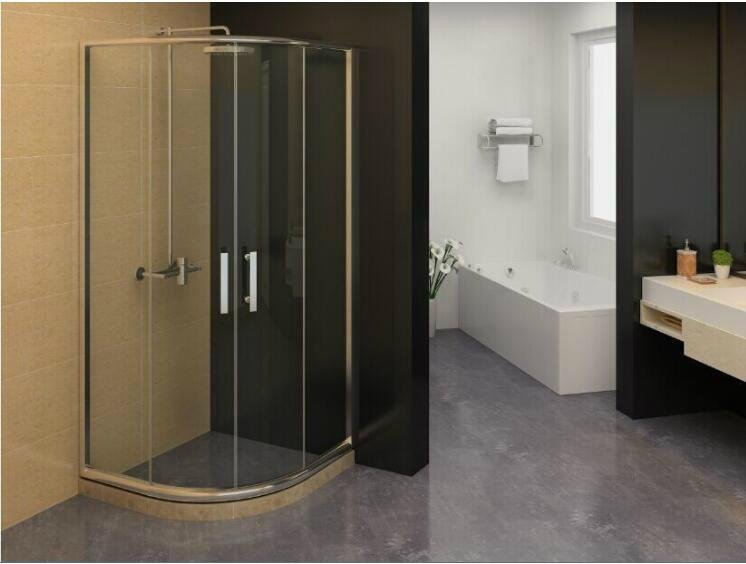 Easy-Installed sliding shower door
