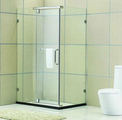 Sanitary Ware Bathroom 304 Stainless Steel 8mm Shower Enclosure