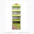 Wholesale supermarket shopping cardboard advertising diplay stand 1