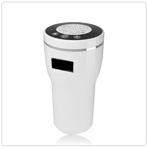Mini car ionic, ozone and activated carbon air purifier 