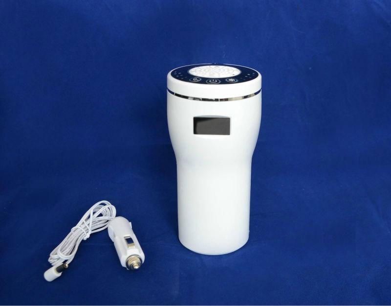 Mini car ionic, ozone and activated carbon air purifier  3