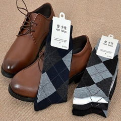 MS0012015 100%Cotton Socks Men Socks