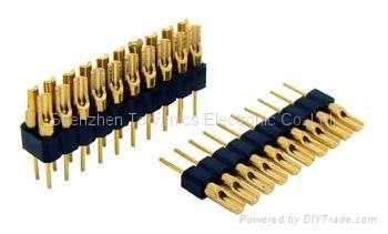 Pin connector 2.54mm Straight solder tail Single& Dual row L=12.75mm Solder 