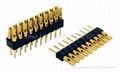 Pin connector 2.54mm Straight solder tail Single& Dual row L=12.75mm Solder  1