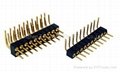 Pin header, Pin connector 2.0mm Right Angle solder tail Single & Dual row