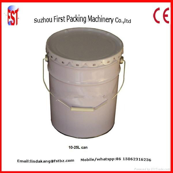 10-25L Paint Tin Conical Pail Can Making Line 2
