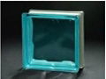 Sapphire Cloudy glass block