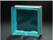 Sapphire Cloudy glass block