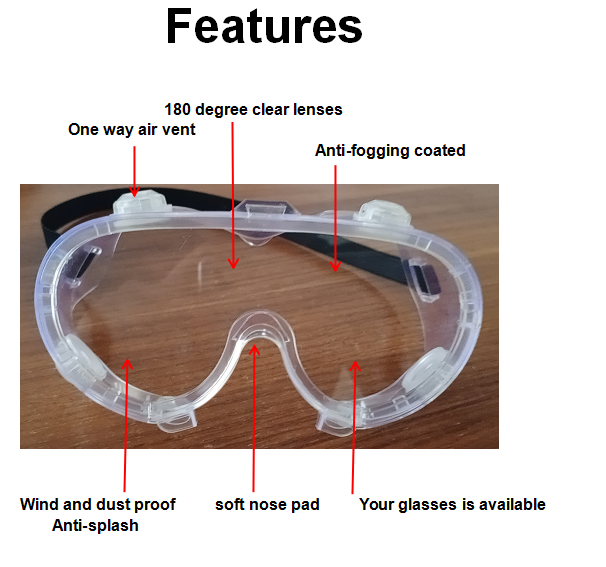 Protective safety goggles 2