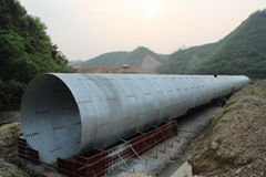 Corrugated steel drainage pipe  metal corrugated culvert pipe