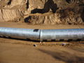 Anticorrosive corrugated steel pipe