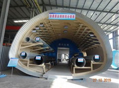 Corrugated Steel Utility Tunnel  Pipe Corrugated Metal