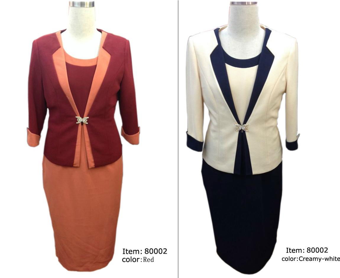 Women's Fashion Cotton/Polycotton designer suits 2