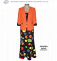 Ladies Long Skirt Suits (80243)