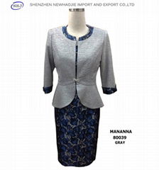 Fashion Ladies Suits Styles MANANNA 80039