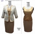 Hot sale Rose patterned jacket woman skirt suit 2