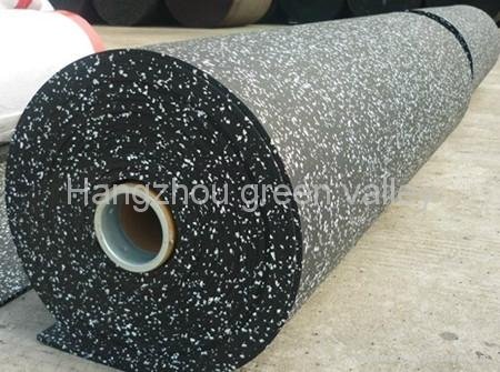 Gym colorful EPDM granule rubber mat rubber roll