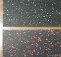 Gym colorful EPDM granule rubber mat rubber roll 3