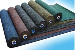 Gym colorful EPDM granule rubber mat rubber roll 5