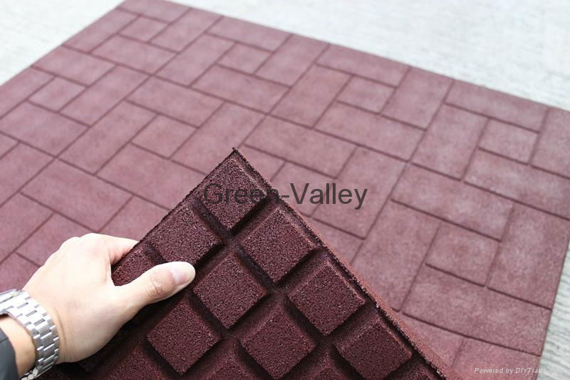 Equine horse stable rubber mat