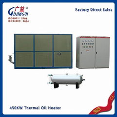 wood fired industrial electrical vertical thermal oil heater for hot press machi