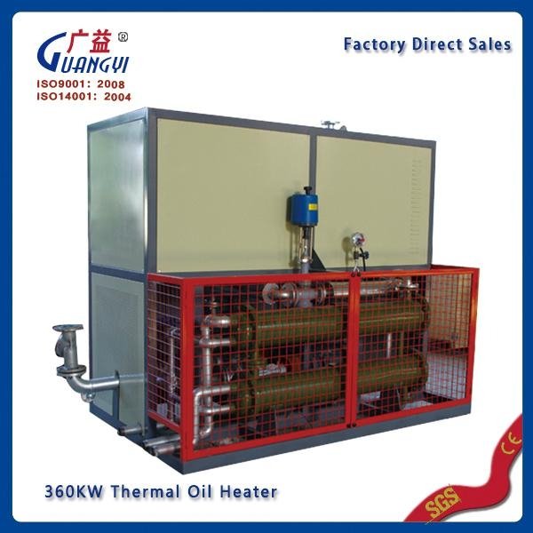 industrial electrical vertical thermal oil fluid heater