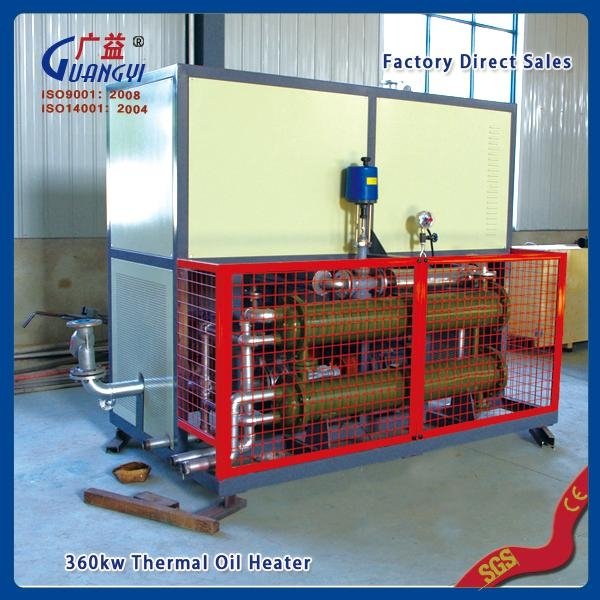 industrial electrical vertical thermal oil fluid heater 3