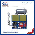 industrial electrical horizontal thermal oil fluid heater 2