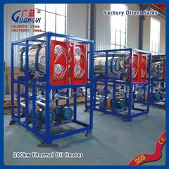industrial electrical horizontal oil filled heater