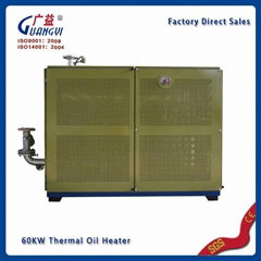 industrial electrical vertical heat transfer oil boiler