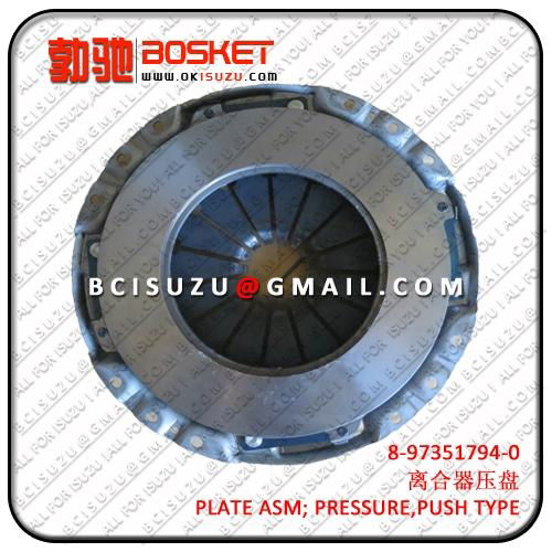 8973517940  8970388312 Plate Asm Pres For Isuzu 4HK1 2