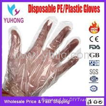 dispoable plastic poly gloves