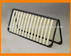 Folding King Metal Slatted Bed Frame Factory