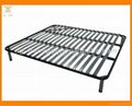 Foldable poplar bed slats