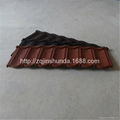 stone chip coated steel roofing lightweight roof tiles 4