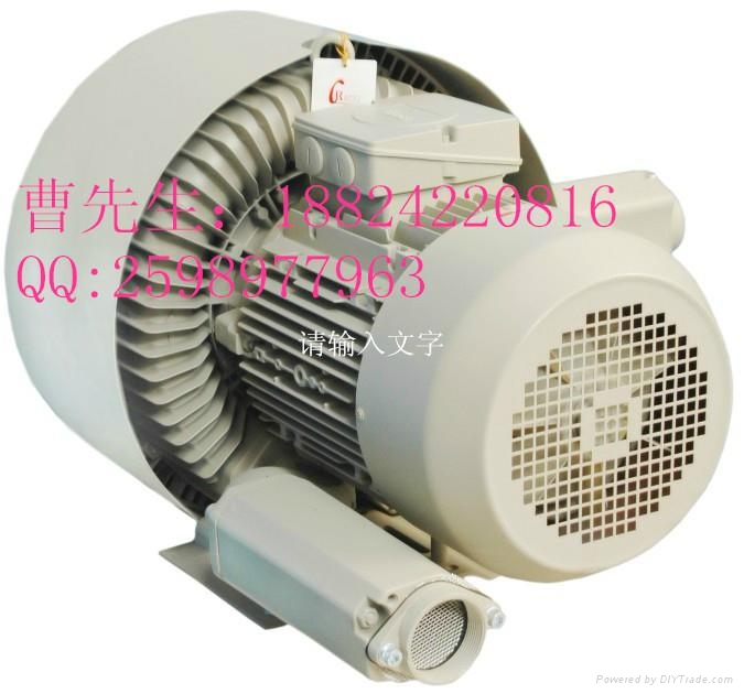 木工雕刻机用HB-6375-7.5KW高压鼓风机 2