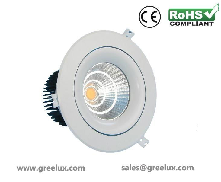 30w cob led downlight foco