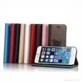 New Arrival Classical Real Leather Case With Card Slot For Iphone 6 Accessory 3
