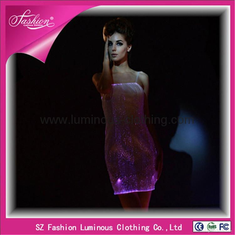 party events suppliers wholesale dresses with led spotlight 3