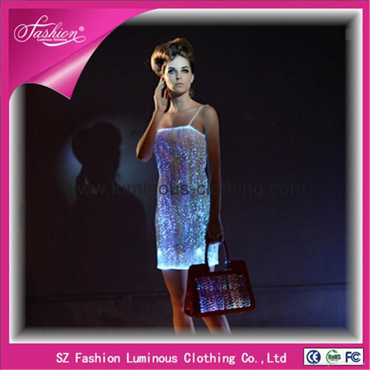 party events suppliers wholesale dresses with led spotlight 4