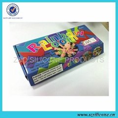 Wholesale crazy rainbow refill loom rubber bands